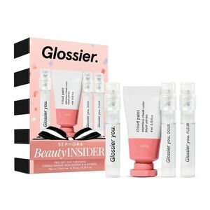 Glossier Cloud Paint in Pink set